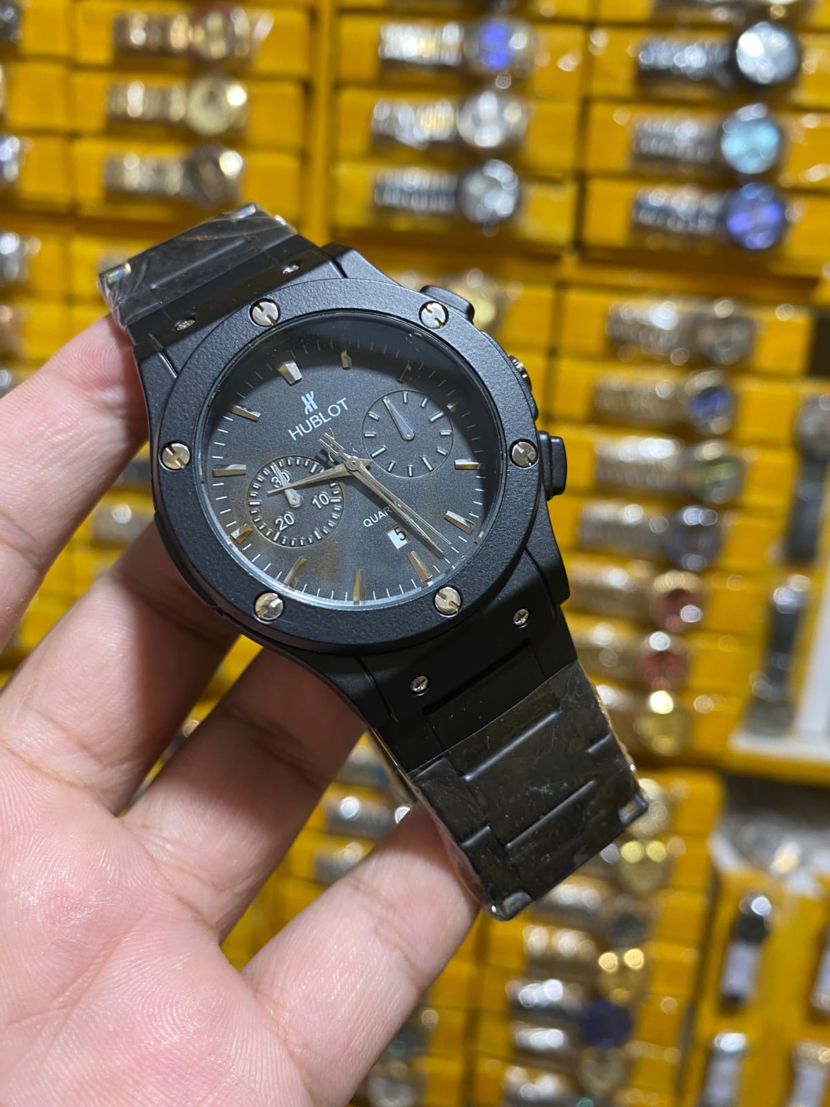 Hublot Watch With  Stain Lees Steel