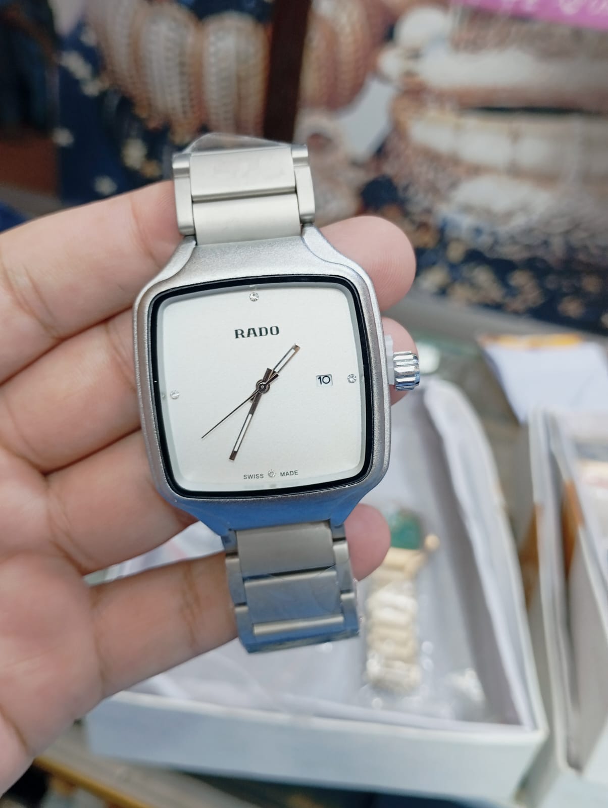 Orignal Rado Watch With Stain Lees Steel