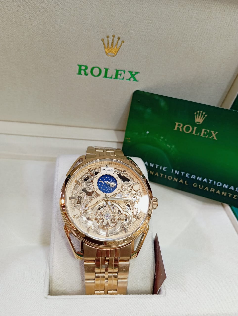Rolex Automatic Movment With Stain Lees Steel