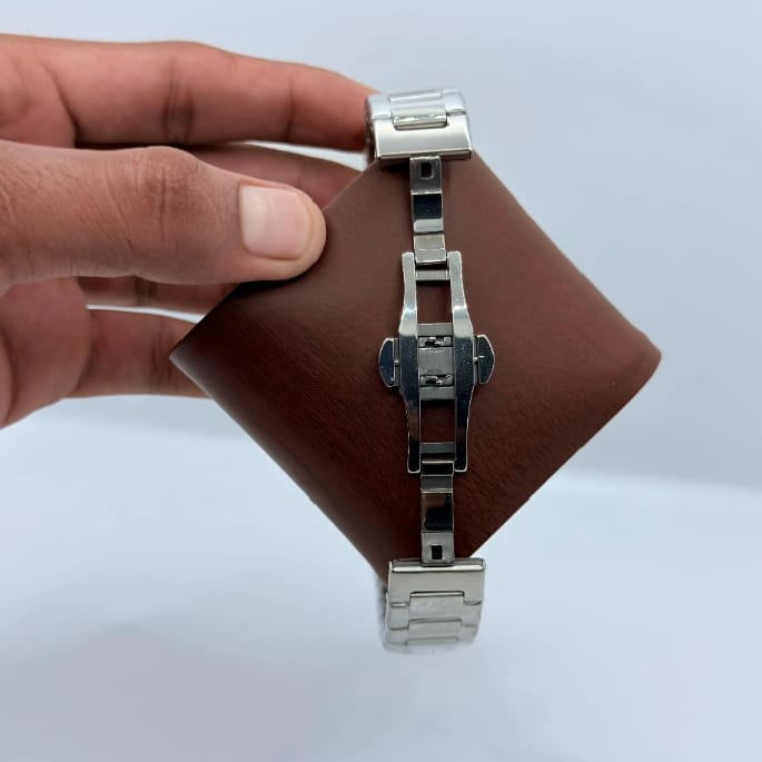 Patek Philippe Watch With Stain Lees Steel