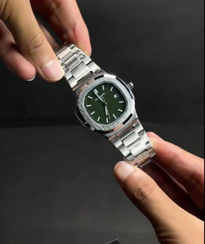 Patek Philippe Watch With Stain Lees Steel