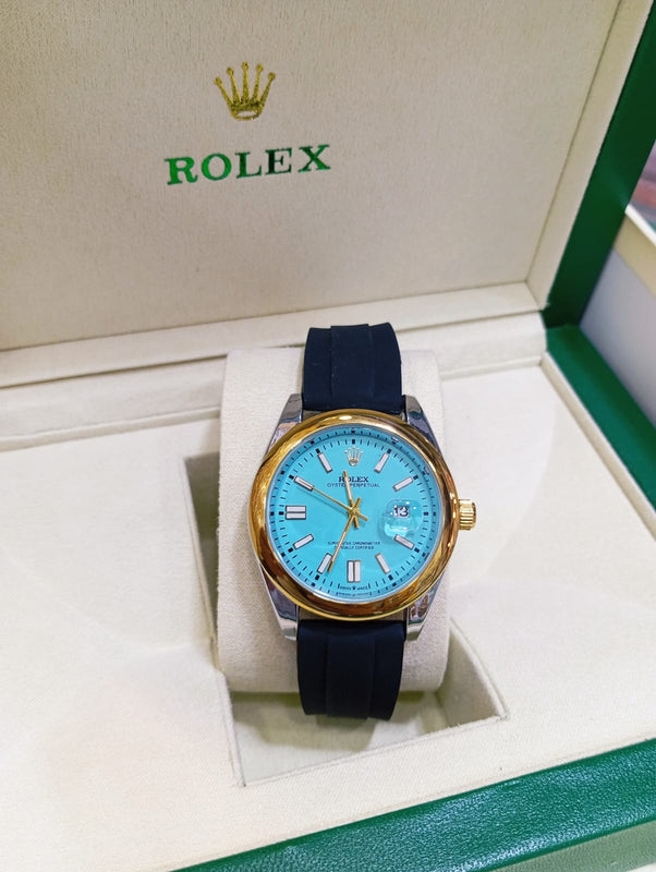 Rolex Watch With rubber Straps