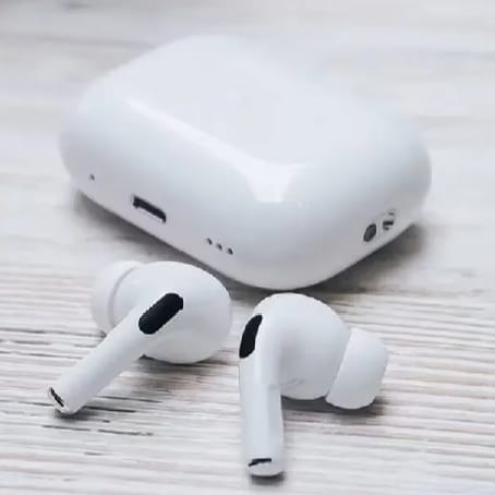 Black And Wight Airpods With High Quality