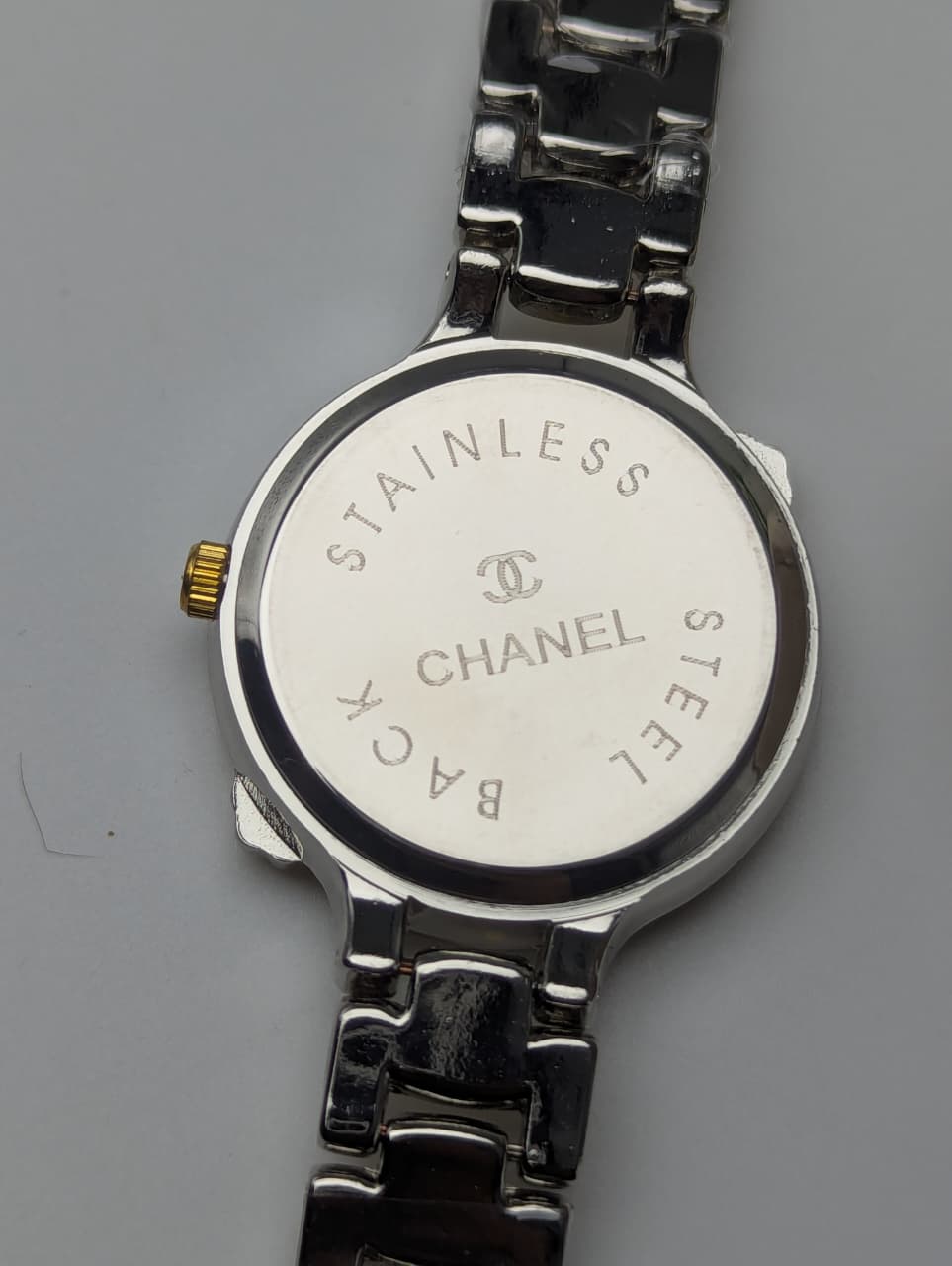 Chanel Ladies Watch With Stain Lees Steel